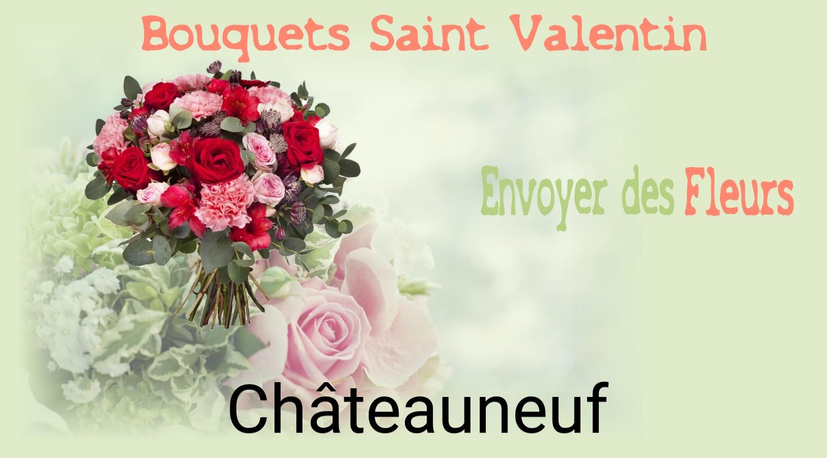 Roses de Saint-Valentin livrées à Châteauneuf